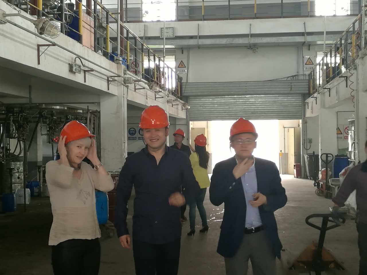 外國友人到訪安徽安大華泰 外國友人到訪安徽安大華泰