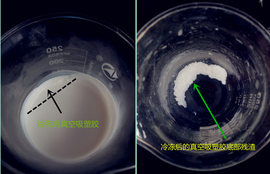 真空吸塑膠冷凍后的現(xiàn)象