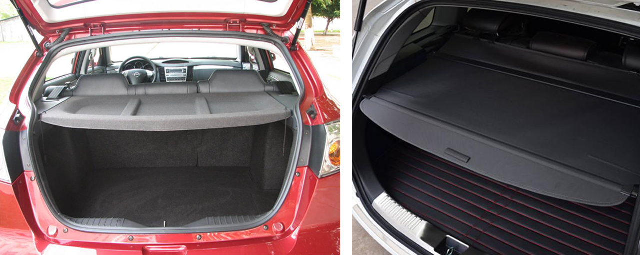 后備箱行李架、備胎蓋板